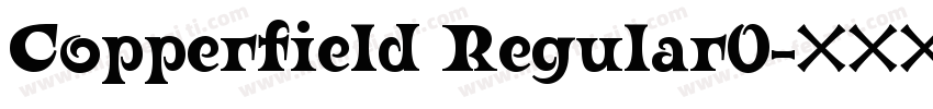 Copperfield Regular0字体转换